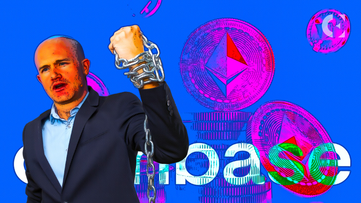Coinbase CEO Puts Staking Service at Risk To Keep Ethereum’s Integrity