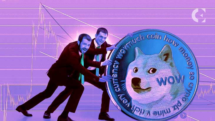 DOGECOIN-Doge-price-broke-downtrend-line