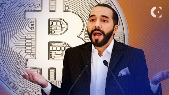 El Salvador Prez Bukele e Justin Sun Planeiam Comprar 1 BTC Diário