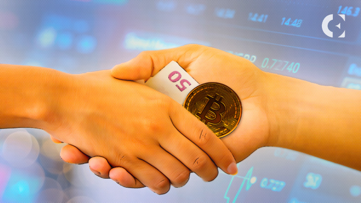 The funds are being swapped for BTC