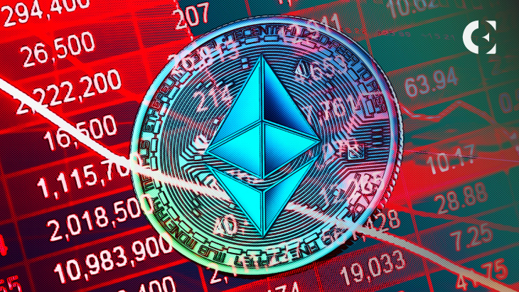 이더, 주요 지지선까지 하락한 가운데 11,000 ETH 바이낸스로 입금