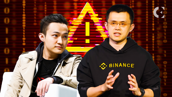 CZ Warns Justin Sun Over $56 Million Transfer To Binance