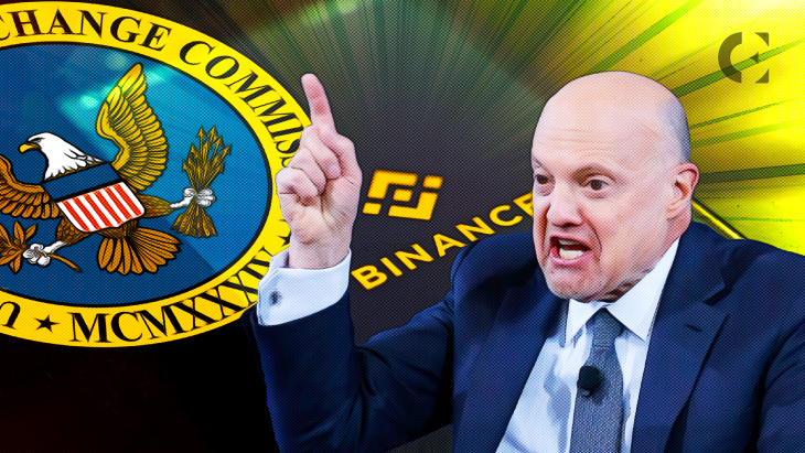 Crypto Critic Jim Cramer Lambastes Binance Following SEC Lawsuit