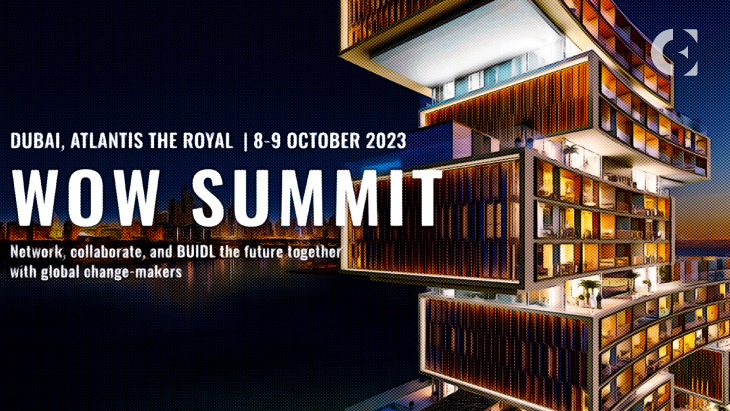 WOW Summit Announces Next Summit in Dubai on 8-9 October