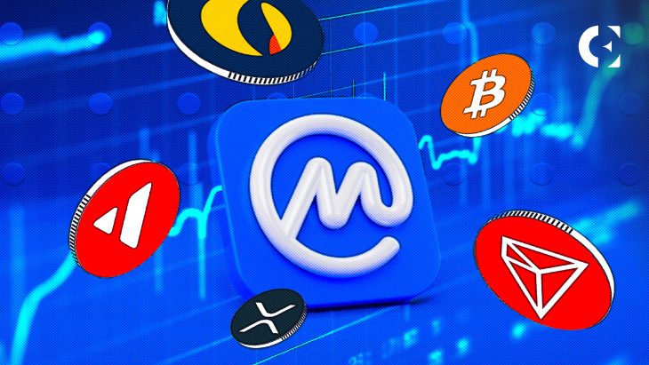 Top 5 Trending Kryptos auf CoinMarketCap in den letzten 30 Tagen