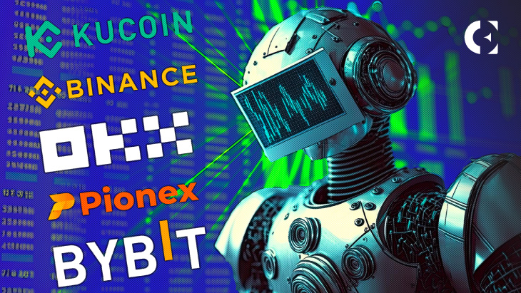 Comparando os bots de negociação de criptografia de KuCoin, Binance, OKX, Pionex e Bybit