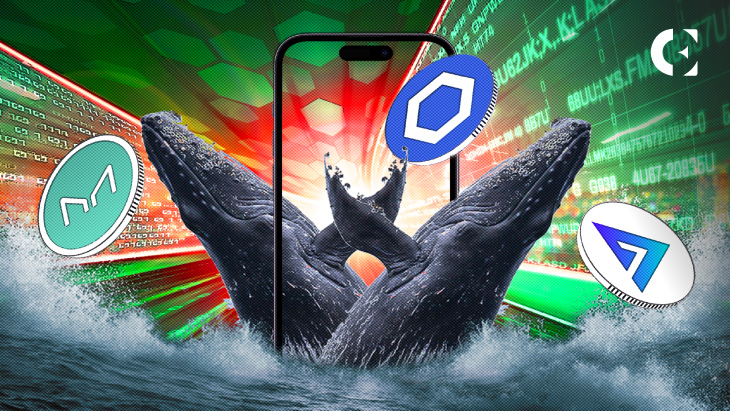 LINK, MKR, GMX Poised for a Breakout? Whale Activity Suggests So