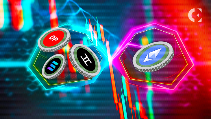 HBAR, SOL, OP Outshine Ethereum (ETH) nos últimos 30 dias