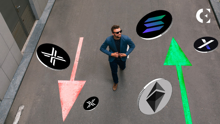 Crypto Prices Today: SOL, ETHDYDX Soar, IMX Takes a Tumble