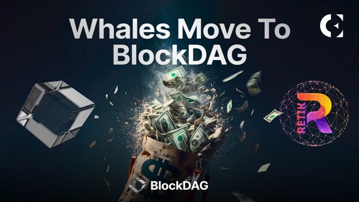 BlockDAG’s Cutting-Edge Dashboard Drives $34.7M Presale, While Retik Finance Experiences 24% Decline After Uniswap Listing