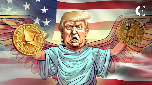 
Donald Trump Accepts Crypto Donations Via Coinbase Commerce Product 
