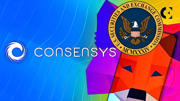 SEC Alleges Consensys of Violating Securities Laws, Files a Lawsuit